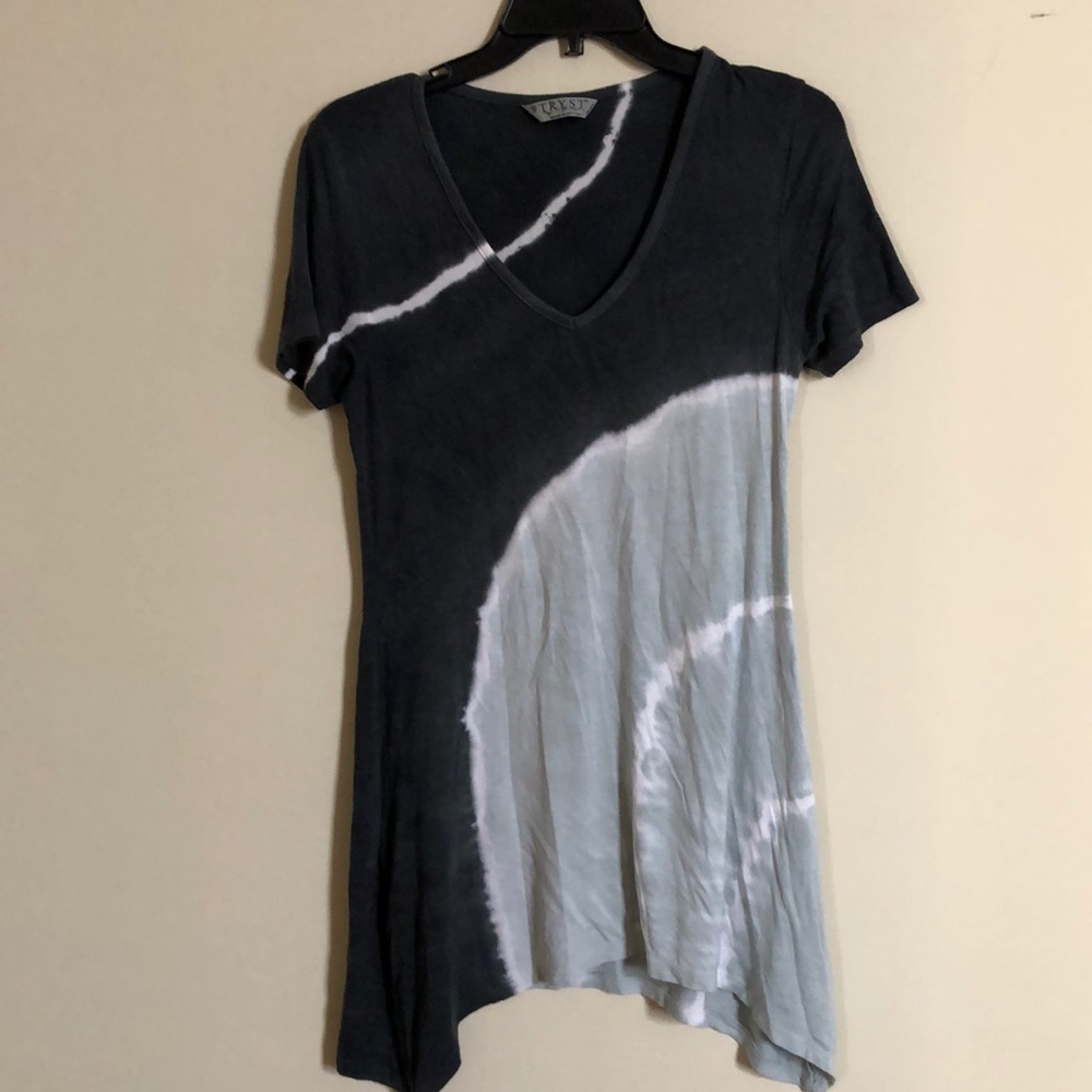 Tie dye long shirt
